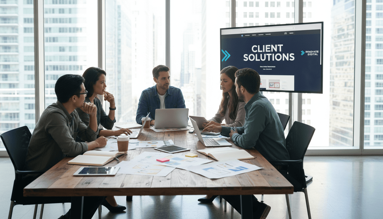 Team collaboration on IT strategy